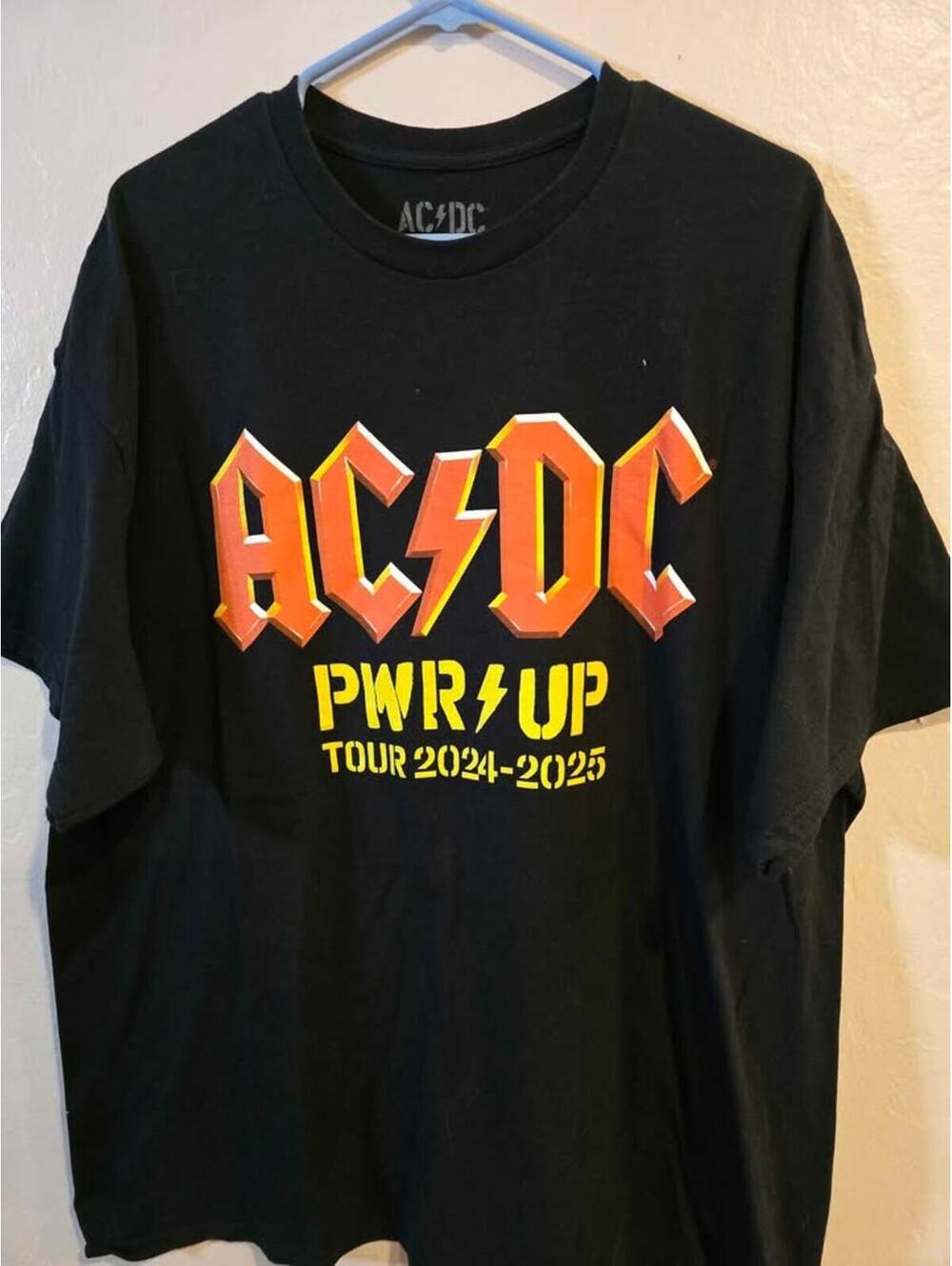 AC/DC Tour T Shirt Men's Size 2XL